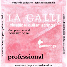 Струна для класичної гітари Gallistrings LG54 (.029), NORMAL, Copper Silver