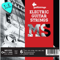 Electric Guitar Strings Gallistrings MS1252 (.012-.052), HEAVY, Steel