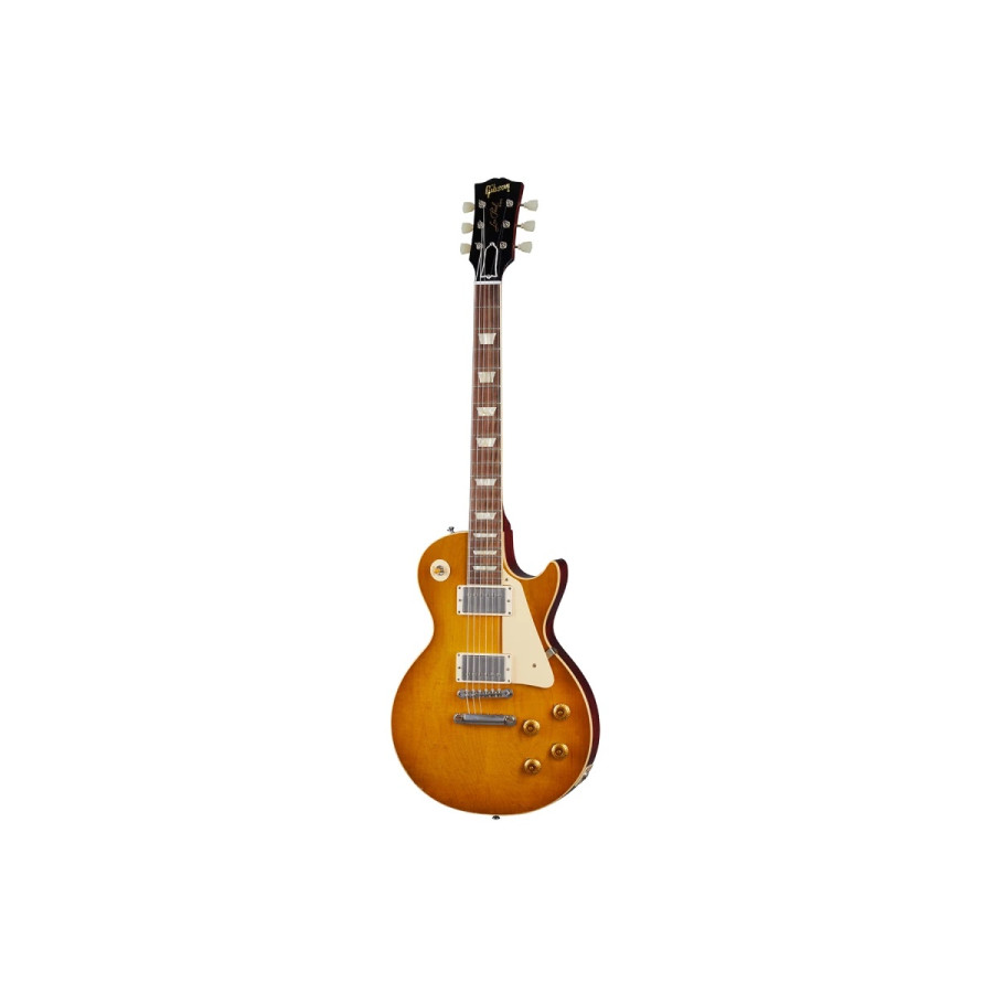 Electric Guitar Gibson Custom Shop 1958 Les Paul Standard Reissue Light Aged (Lemon Burst)