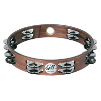 Тамбурин Gon Bops Wood Tambourine Double Row Jingles