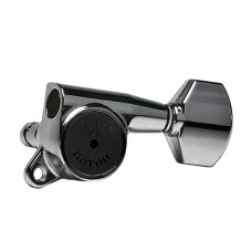 Кілки для електрогітари Gotoh SG381-07 L HAPM (Чорний нікель)