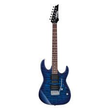 Electric Guitar Ibanez GRX70QA-TBB (Transparent Blue Burst)