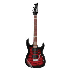 Electric Guitar Ibanez GRX70QA-TRB (Transparent Red Burst)