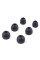 Амбушюри Knowledge Zenith (KZ Audio) Silicone Eartips (Black) (3 пари)