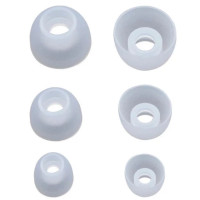 Амбушюры Knowledge Zenith (KZ Audio) Silicone Eartips (White) (3 пары)