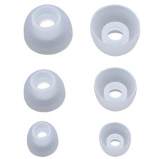 Амбушюри Knowledge Zenith (KZ Audio) Silicone Eartips (White) (3 пари)