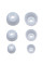 Амбушюры Knowledge Zenith (KZ Audio) Silicone Eartips (White) (3 пары)