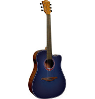 Електроакустична гітара Lag Tramontane Special Edition T-BLUE-DCE (Blue Burst)