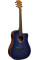 Electric Acoustic Guitar Lag Tramontane Special Edition T-BLUE-DCE (Blue Burst)