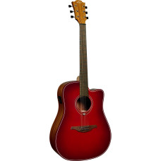 Електроакустична гітара Lag Tramontane Special Edition T-RED-DCE (Red Burst)
