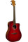 Электроакустическая гитара Lag Tramontane Special Edition T-RED-DCE (Red Burst)