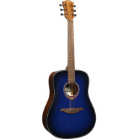 Акустическая гитара Lag Tramontane Special Edition T-BLUE-D (Blue Burst)