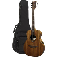 Электроакустическая тревел-гитара Lag Standart TRAVEL-L-KAE (левосторонняя) + чехол