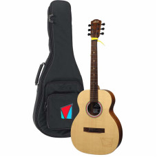 Electroacoustic Travel Guitar Lag Vianney Signature VIAN-001 + Case