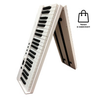 Складане цифрове піаніно (в комплекті з чохлом) Musicality CP88-WH _CompactPiano