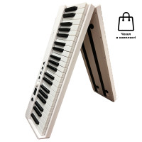 Folding Digital Piano (includes case) Musicality CP88-WH _CompactPiano