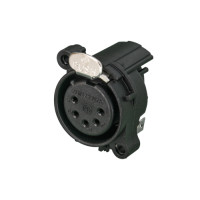 Разъем XLR-5 Female Neutrik NC5FAH