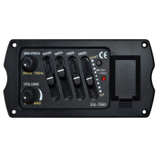 Активний 4-х смуговий еквалайзер Paxphil EQ7580 4-Band EQ Acoustic Preamp 