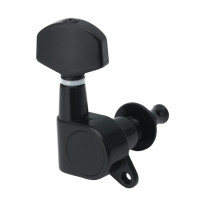 Колки для электрогитары Paxphil J02 6-in-line (Чёрные)