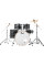 Drum Set Pearl Export EXX-725SBR/C778 (Graphite Silver Twist) + Hardware Pack and Cymbals