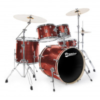 Drum Kit Premier 64099-44WR PHS PowerHouse ModernRock22 (Wine Red)