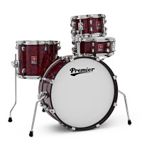 Drum Kit Premier Artist Heritage 20" 4pc Shell Pack PAH20-4SPBUW (Burgundy Pearl)