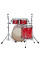 Ударна установка Premier Genista Classic 22" 4pc Shell Pack PGB22-4SPRSX (Red Sparkle)