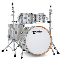 Drum Kit Premier Genista Maple 22" 4pc Shell Pack PGM22-4SPSSX (Silver Sparkle)