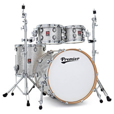 Ударна установка Premier Genista Maple 22" 4pc Shell Pack PGM22-4SPSSX (Silver Sparkle)