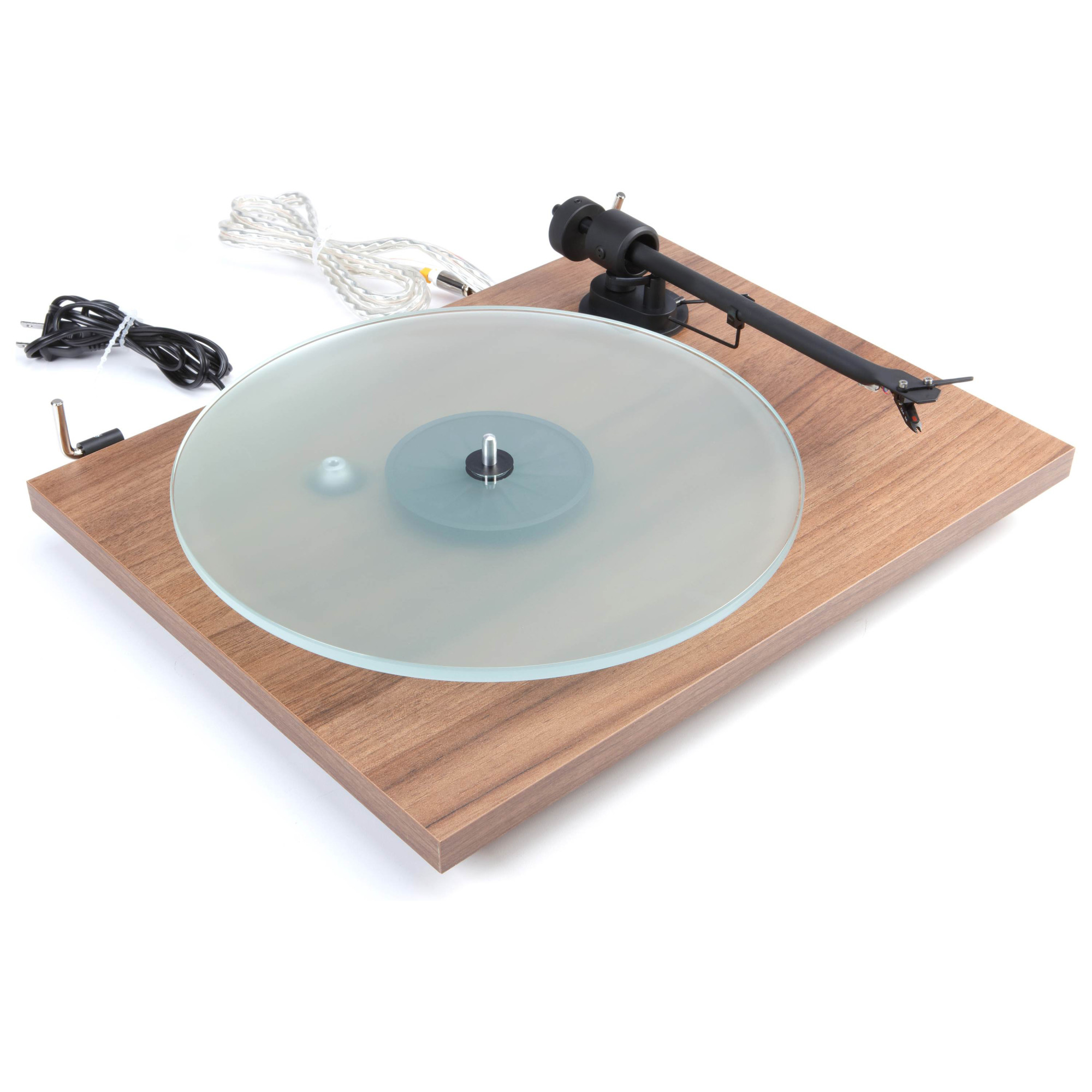 Виниловый проигрыватель Pro-Ject T1 OM5e Walnut