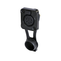 Socket XLR-5 Female Rean by Neutrik RRX5F-Z-002-1