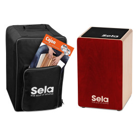 Кахон Sela Primera Red Bundle SE 185 EN
