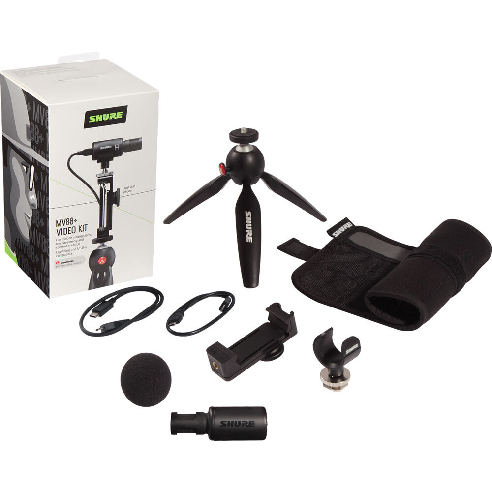 Комплект для мобільного запису Shure MV88+ Video Kit