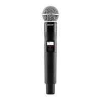Передавач для радіосистеми Shure QLXD2/SM58-G51