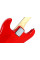 Електрогітара Squier by Fender MM STRAT HT (Red)