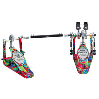 Двойная педаль (кардан) для бас-барабана Tama Iron Cobra 50th Anniversary Limited HP900RWMPR (Psychedelic Rainbow)