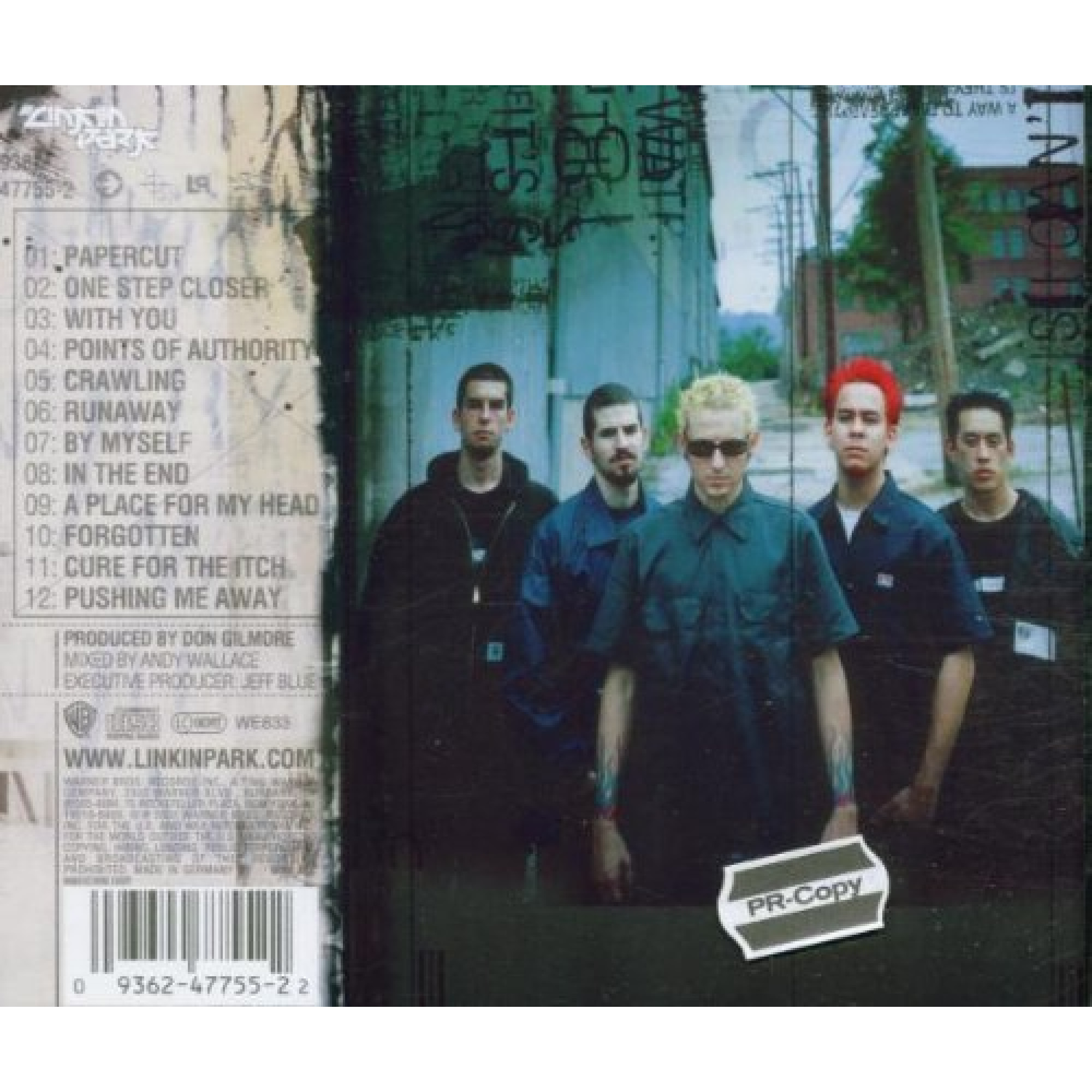 Виниловая пластинка Linkin Park - Hybrid Theory [LP]