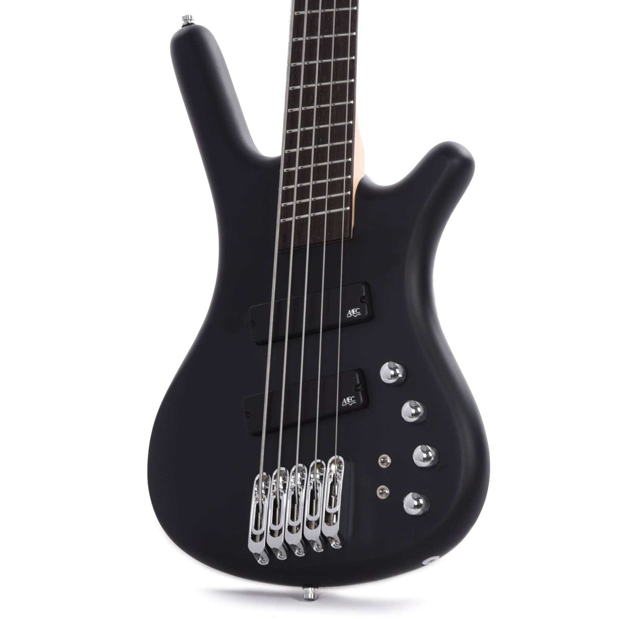 Бас-гитара Warwick RockBass Corvette Multiscale, 5-String (Solid Black Satin)