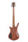 Bass Guitar Warwick Teambuilt Pro Series Corvette Bubinga, 6-String, Active (Natural Transparent Satin)