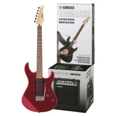 Electric Guitar Complete With Accessories Yamaha Gigmaker ERG121 GPII (Metallic Red)