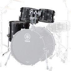 Набір барабанів томів (2 підвісних та підлоговий) Yamaha Live Custom Hybrid Oak LHP6F3-UCS (UZU Charcoal Sunburst)