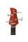 Bass Guitar Yamaha TRBX-204 (Bright Red Metallic)