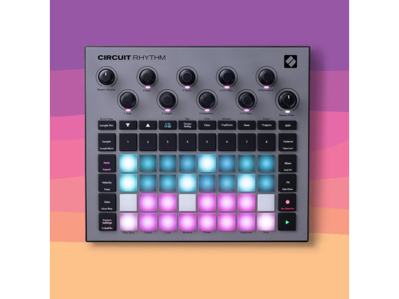 Новинка: Сэмплер Circuit Rhythm от Novation