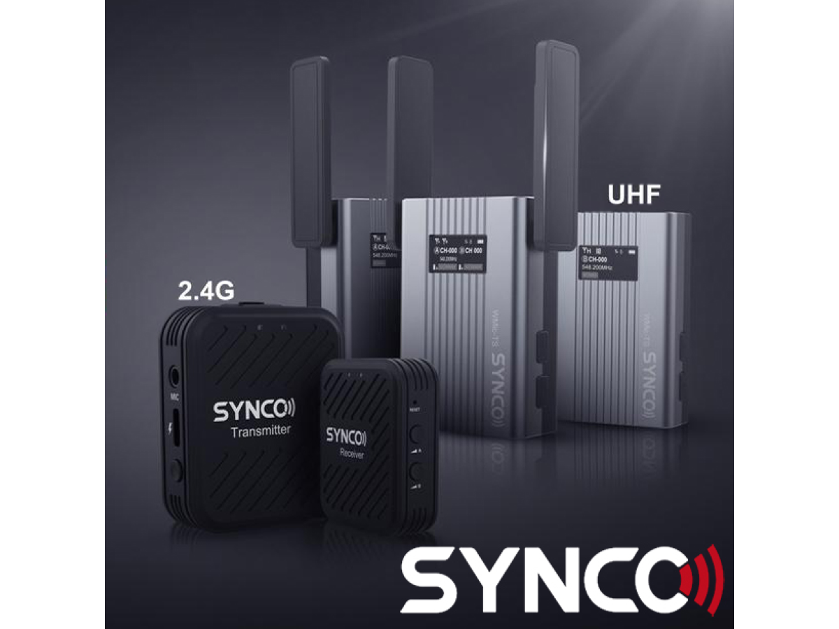 Профессиональные беспроводные микрофонные системы от SYNCO