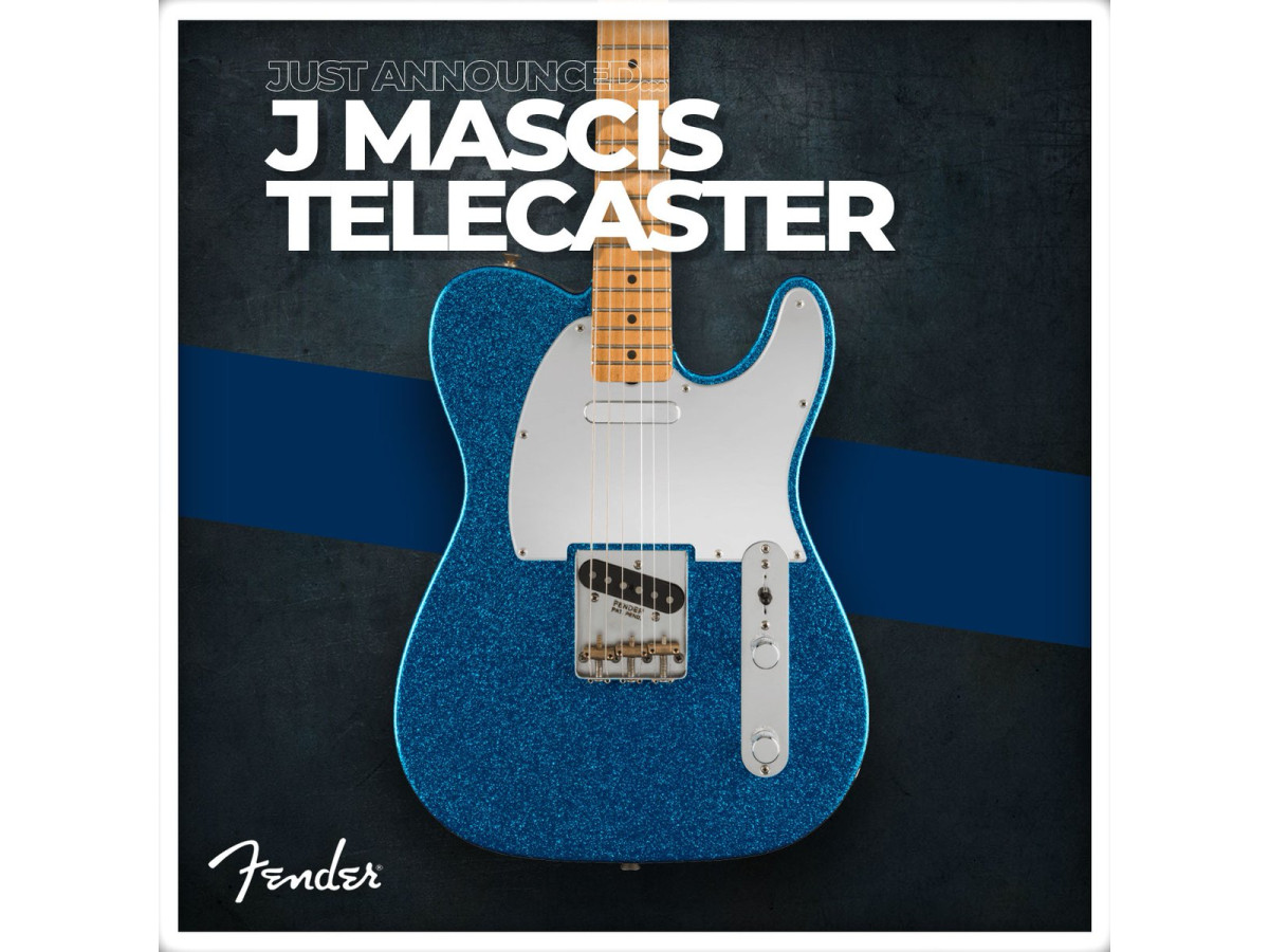 Новый J Mascis Telecaster от Fender