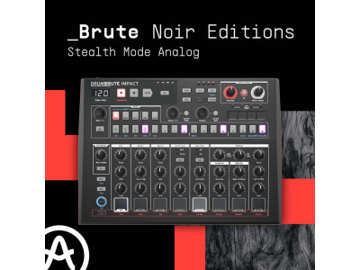 Arturia представляє обмежені видання Brute Noir