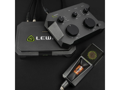 Lewitt представили конденсаторний ламповий мікрофон з дистанційним керуванням