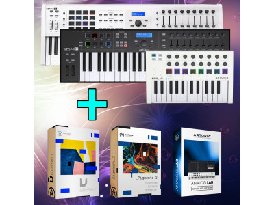 Лицензионный софт Arturia к каждой MIDI-клавиатуре
