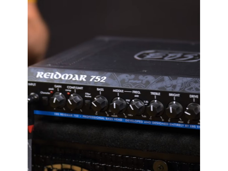 Усилитель EBS Reidmar 752 поддержит Вас
