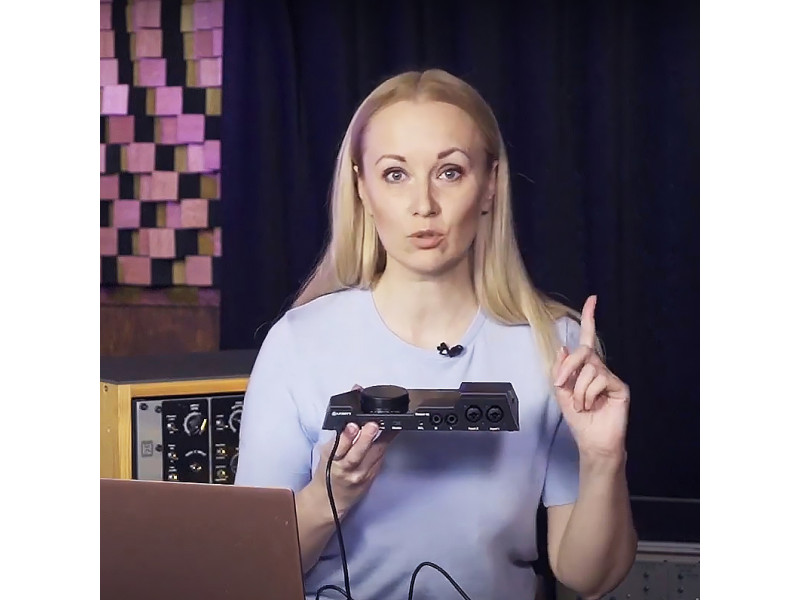 Nadiia Bondarets about Lewitt CONNECT 6 audio interface
